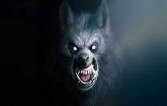Wallpaper Dark Teeth Mouth Fangs Face Beast Werewolf Horror