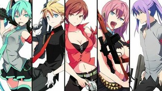 Badass Meiko Kamui Gakupo Wallpaper