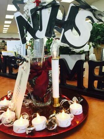 Njhs Inductee Candles National Junior Honor Society