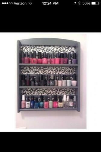 Old Spice Rack With Wallpaper Super Fun
