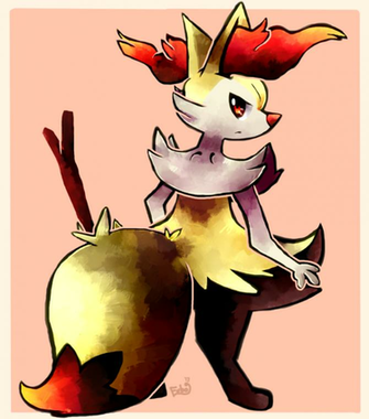 Braixen Teerunaa By Exbotehquilava