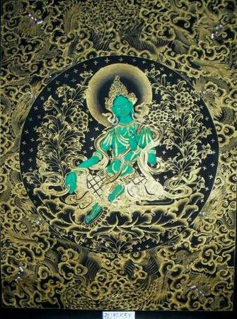 Green Tara Wallpaper