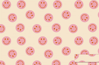 Preppy Smiley Face Background Wallpaper