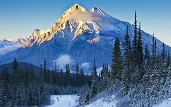 Snowy Mountain Wallpaper