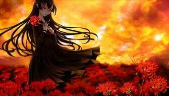 Dusk Maiden Of Amnesia Anime Artworks Fanart Tag Flowers