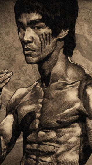 Bruce Lee iPhone Wallpaper
