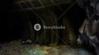 Entrance To An Abandoned Mine Or A Large Cave Digital Painting