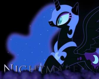 Wallpaper My Little Pony Nightmare Moon