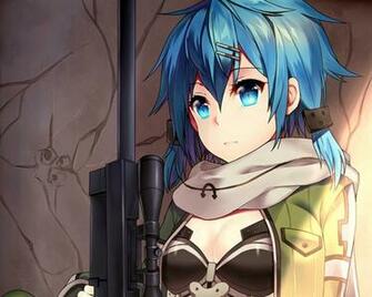 Gun Gale Online Sinon Desktop Wide Wallpaper Important
