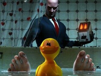 Hitman Blood Money Wallpaper Stock Photos
