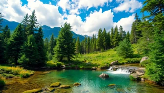 Mountain Spring Wallpaper