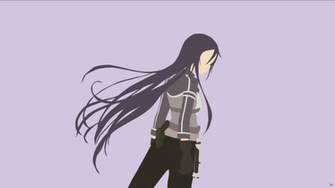 Kirito In Ggo Minimalist Wallpaper By Greenmapple17