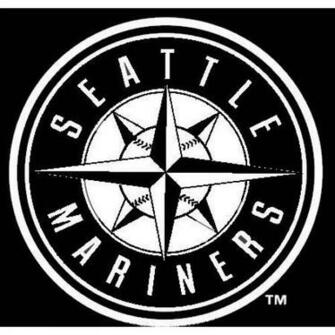 Seattle Mariners Baseball Team Logo Car Magnet