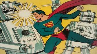 Neato Coolville Comic Book Wallpaper Superman
