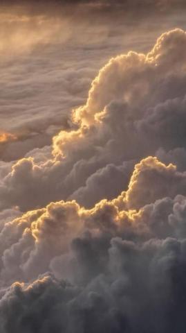 Beautiful Cloud Aesthetic Wallpaper Background For iPhone