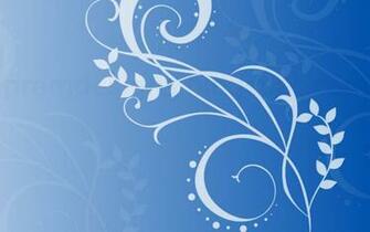 Prem Blue Flower Background Made With Gimp