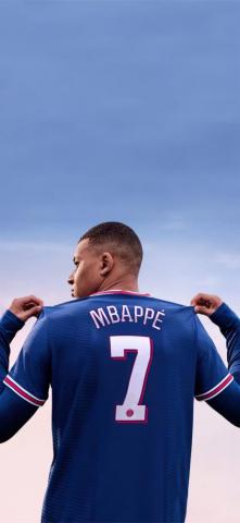 Kylian Mbappe Fifa 5k iPhone Wallpaper