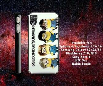 5sos Logo Galaxy Minion iPhone 4s Case