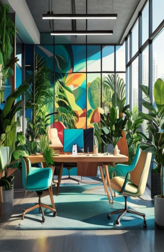 3d Office Wallpaper