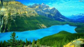 Heavenly Blue Lake Wallpaper Kb