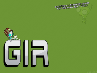 Invader Zim Wallpaper Gir