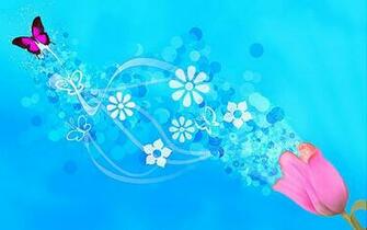 Butterfly Desktop Wallpaper Vector Background