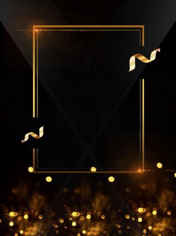 Black Gold Wind Creative Background Design