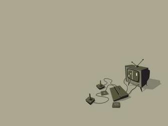 Tv Console Powerpoint Background Ppt