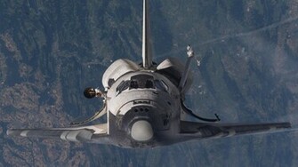 Wallpaper Space Shuttle Discovery In Earth Orbit X