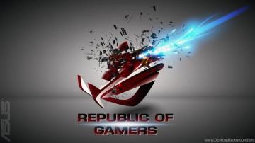 Asus Rog Republic Of Gamers Wallpaper HD Desktop Background