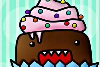 Domo Cupcake Wallpaper
