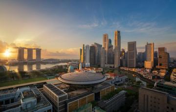 Wallpaper The City Beauty Day Singapore