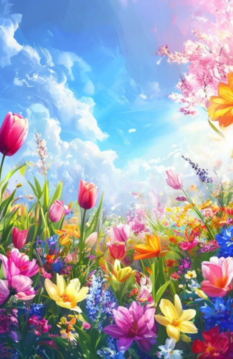 Spring Flowers Screensavers Wallpaper