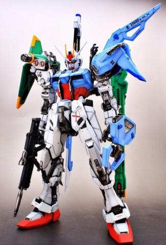 Perfect Grade Strike Gundam By Livese1