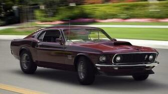 Wallpaper Muscle Car Ford Boss