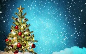 Christmas Ornament Little Tree Computer Desktop Wallpaper
