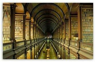 Old Library HD Wallpaper For Standard Fullscreen Uxga Xga Svga