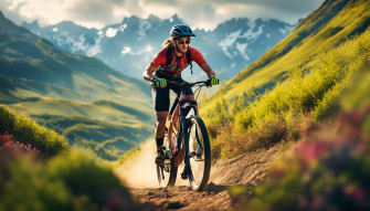 Mountain Bike Art Wallpaper