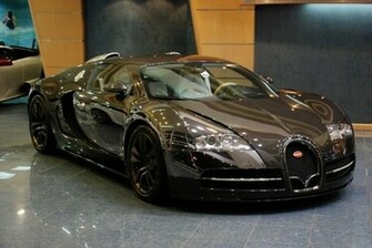 Black Bugatti Veyron Wallpaper