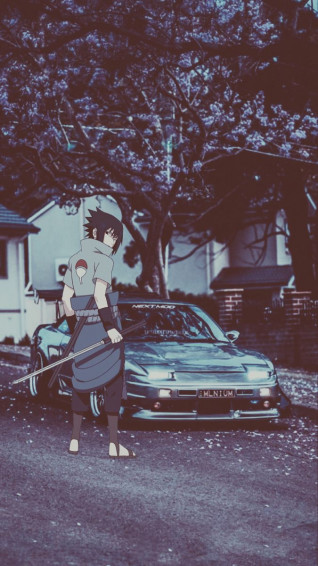 Sasuke Jdm Wallpaper Car Gangsta Anime