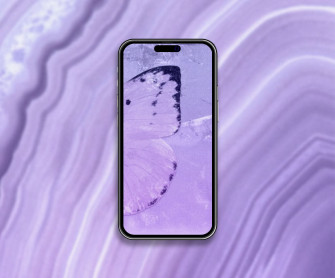 Light Lavender Aesthetic Wallpaper Purple