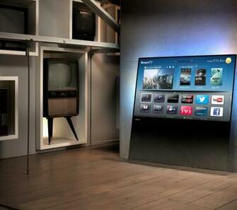 Smart Tv With Internet Wallpaper For Samsung Galaxy S4 Mini Duos Gt