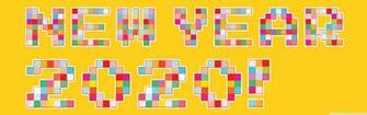 Happy New Year Pixel Art 4k HD Desktop Wallpaper For