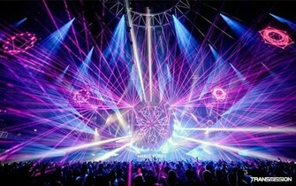 Tomorrowland Laser Show HD Wallpaper