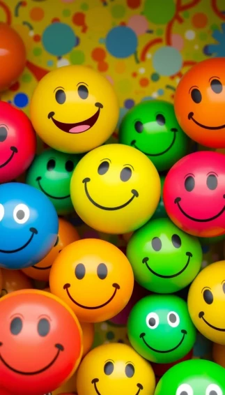 Smile Ball Wallpaper