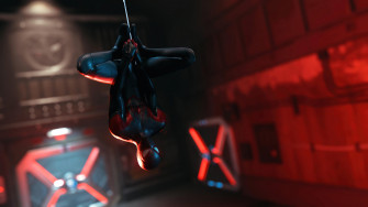 Spider Man Miles Morales Upside Down HD 4k Wallpaper