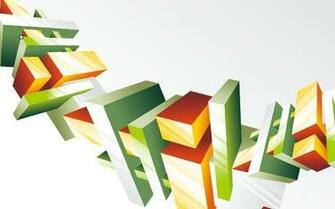 Abstract 3d Cube Background Vector Titanui