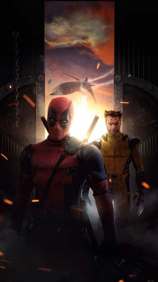 Deadpool And Wolverine iPhone Wallpaper