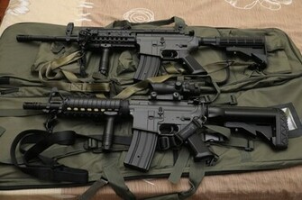 Best Guns Wallpaper HD M16 Rifle