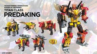 Power Of The Primes Titan Class Predaking With Onyx Prime